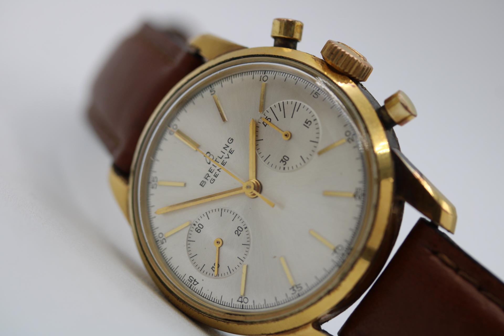 Breitling Chronograph Genève Ref. 1191 – Vintage Manual Wind 10
