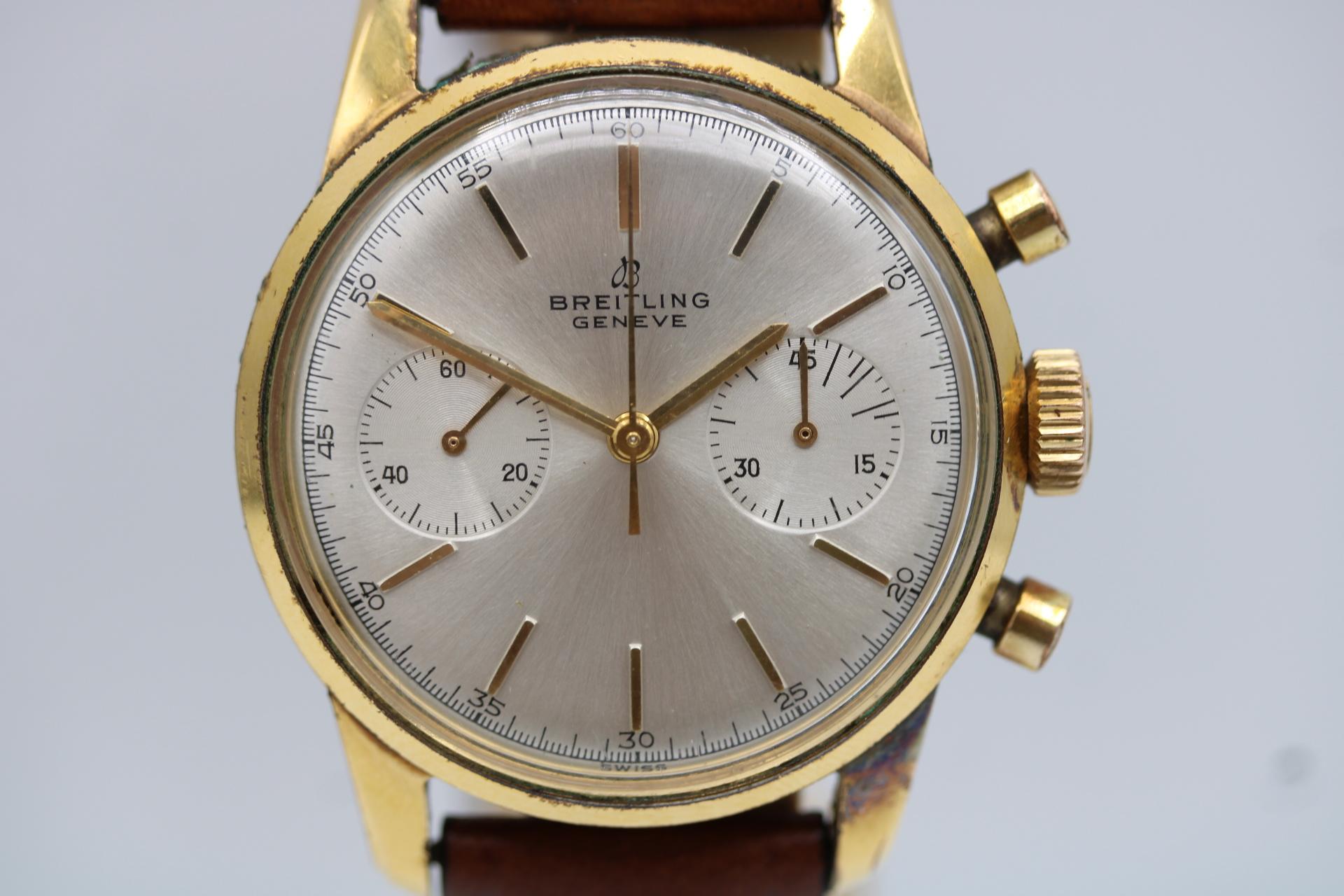 Men's Breitling Chronograph Genève Ref. 1191 – Vintage Manual Wind