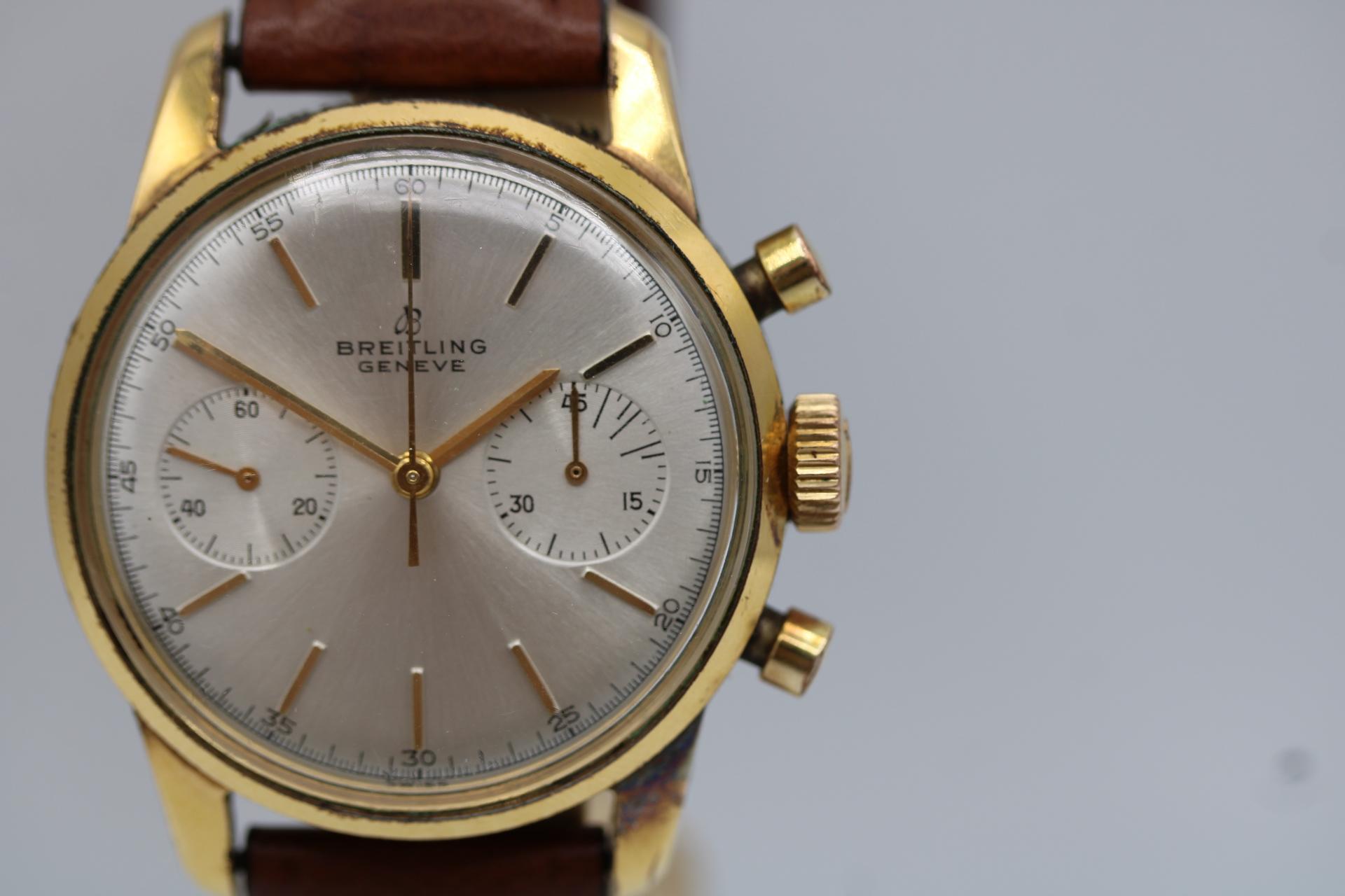 Breitling Chronograph Genève Ref. 1191 – Vintage Manual Wind 4