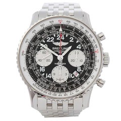 Used Breitling Chronograph Navitimer Stainless Steel Men's AB021012