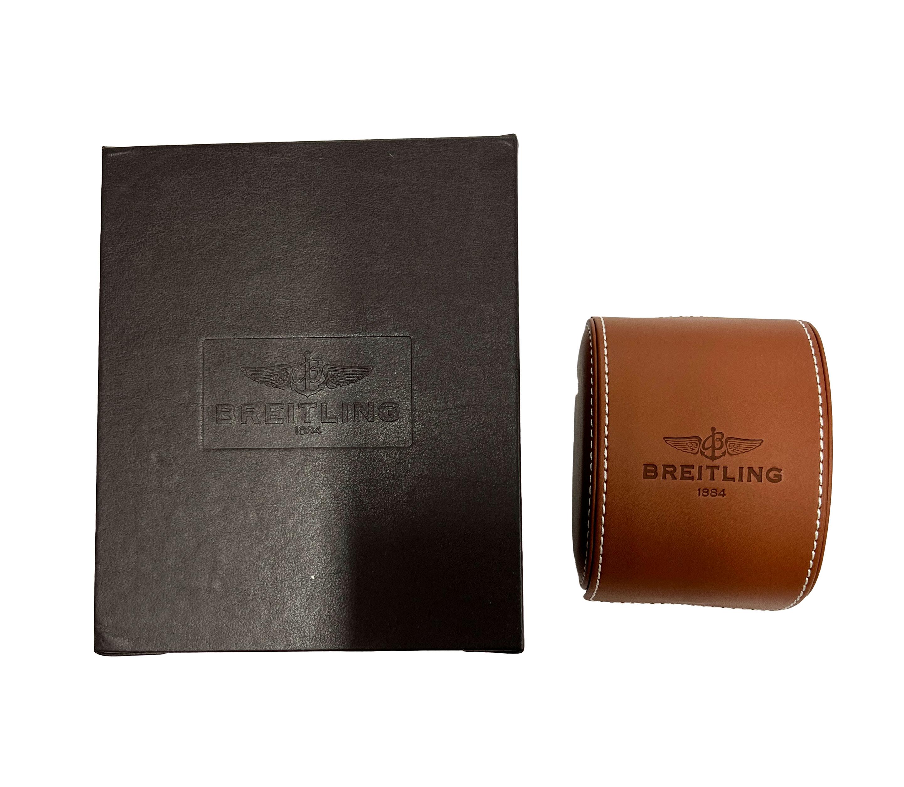 Breitling Chronoliner Las Vegas Edition M24310 Men's Watch in  Black Steel For Sale 2