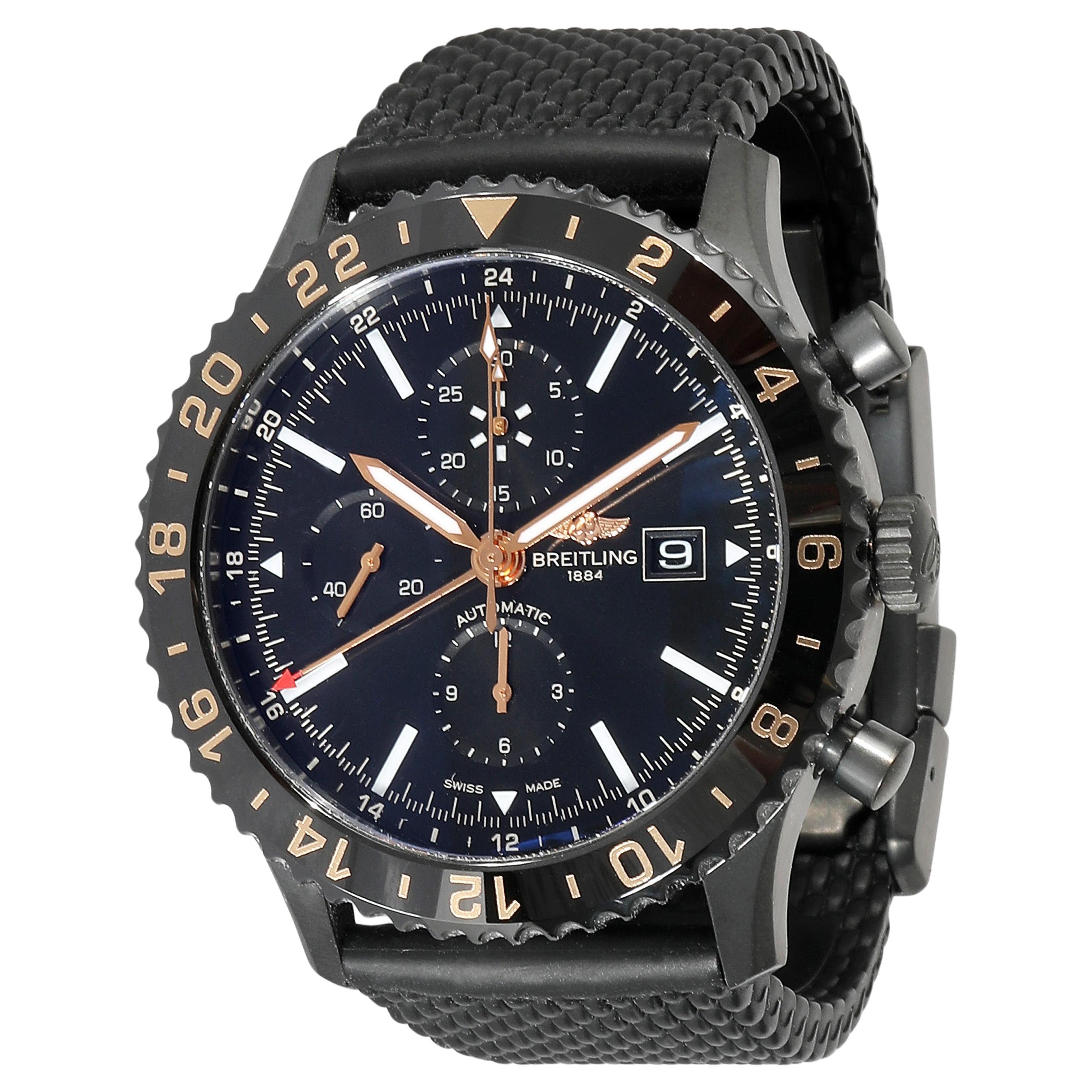 Breitling Chronoliner Las Vegas Edition M24310 Men's Watch in  Black Steel For Sale