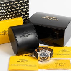 Breitling Chronomat 01. Rare Reference. Outstanding Condition. Box & Papers.