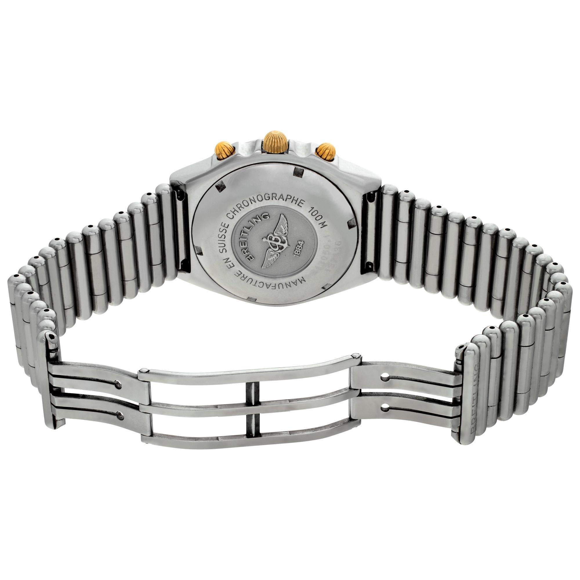 Breitling Chronomat Edelstahl-Armbanduhr Ref B1350.1 Herren
