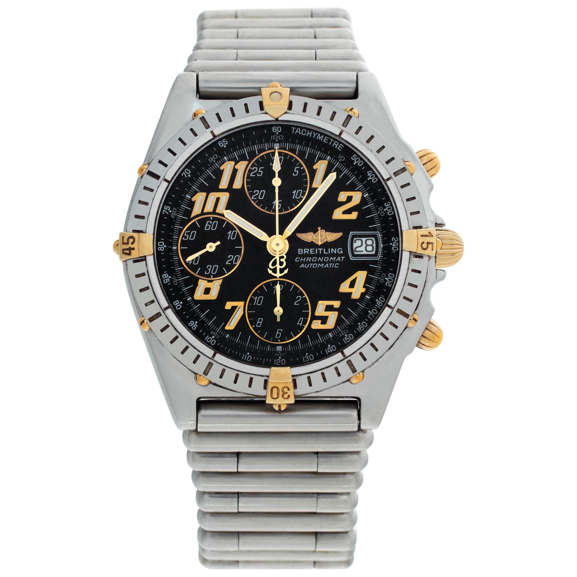 Breitling Chronomat Stainless Steel Wristwatch Ref B1350.1