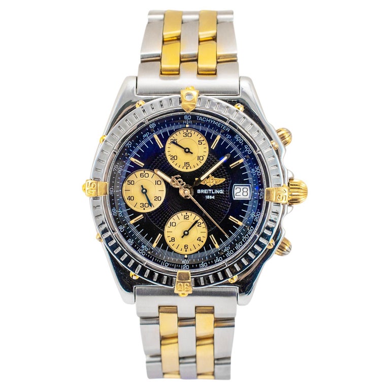 Breitling Chronomat 39MM B13050 Two Tone Stainless Steel Men’s Watch