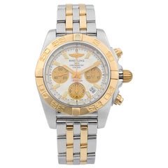 Breitling Chronomat 41 Steel Gold Automatic Men's Watch CB014012/G713-378C
