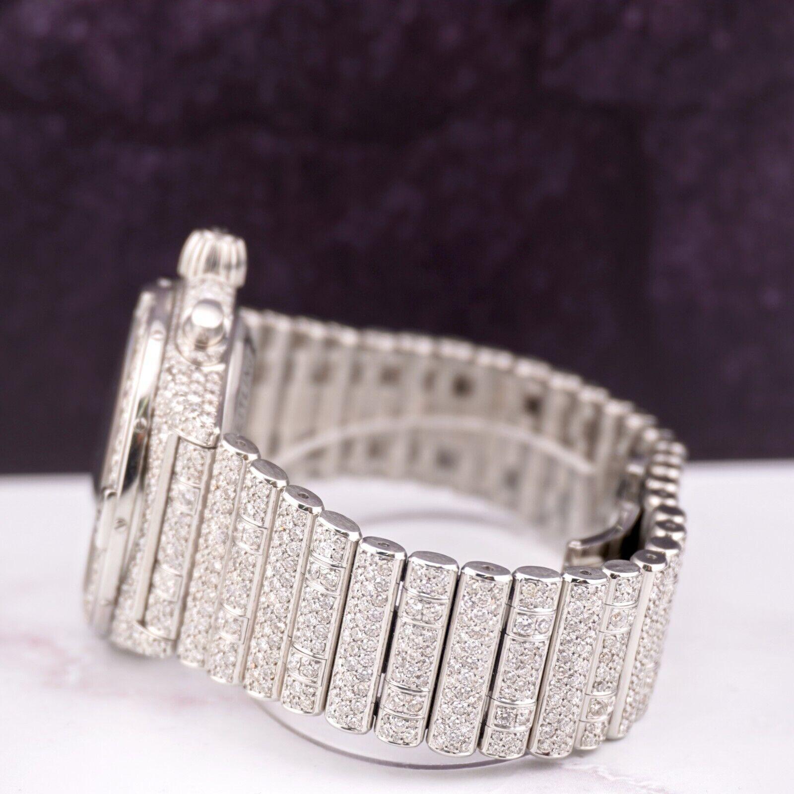 Breitling Chronomat 42mm Kupfer Zifferblatt 22ct Iced Out Diamant Herrenuhr AB0134 im Zustand „Hervorragend“ im Angebot in Pleasanton, CA