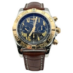 Breitling Chronomat 44 CB0110 Stainless Steel 18K Rose Gold Box Booklet