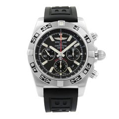 Breitling Chronomat 44 Flying Fish Black Dial Automatic Mens Watch AB011610/BB08