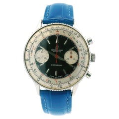 BREITLING Chronomat 808 Vintage Black Dial Venus 175 Movement