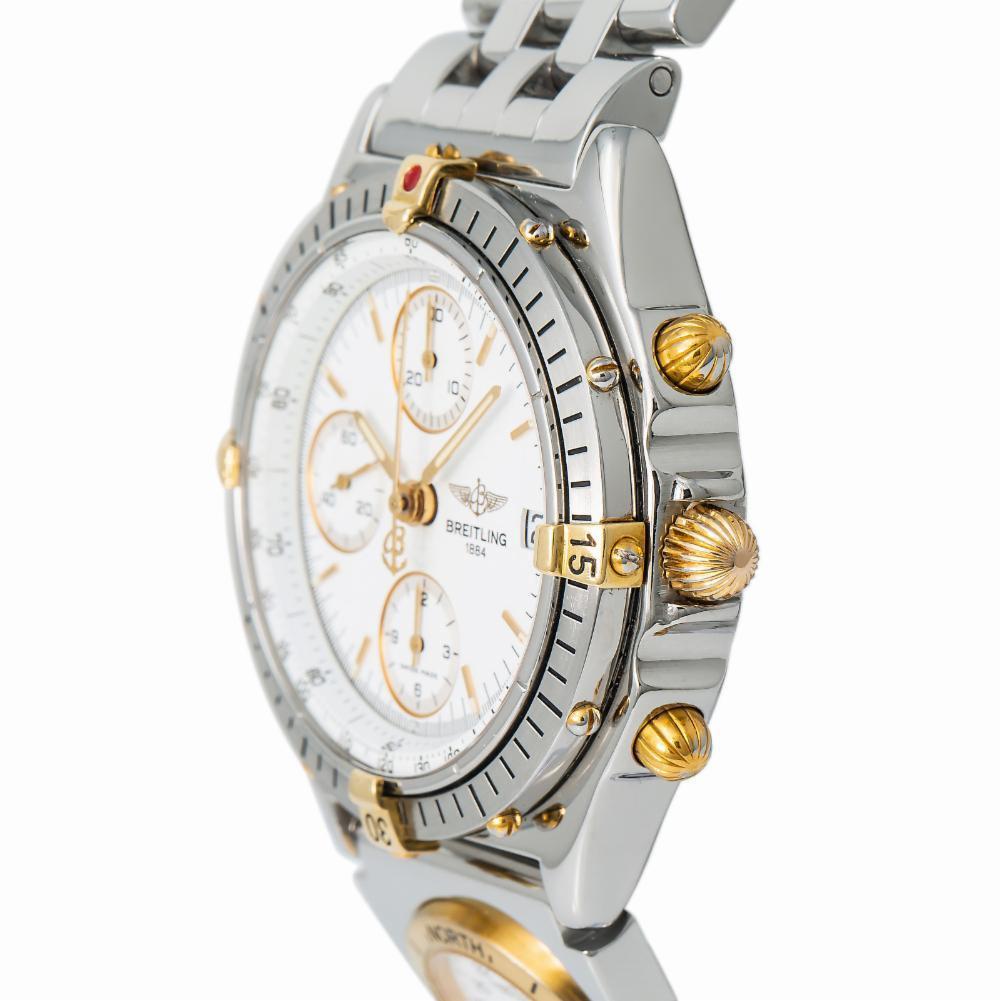 Breitling Chronomat 81950, White Dial, Certified and Warranty 2