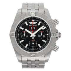 Breitling Chronomat A44360, Black Dial, Certified and Warranty