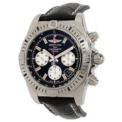 Breitling Chronomat AB0115, Black Dial, Certified and Warranty