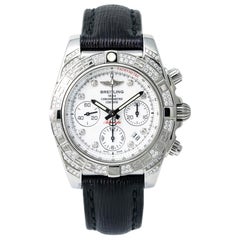 Breitling Chronomat AB0140, White Dial, Certified and Warranty