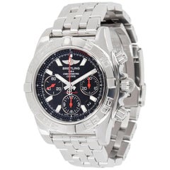 Breitling Chronomat AB0141, Black Dial, Certified and Warranty