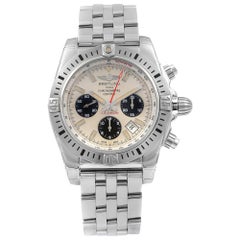 Used Breitling Chronomat Airborne 44 Steel Silver Dial Men’s Watch AB01154G/G786-375A