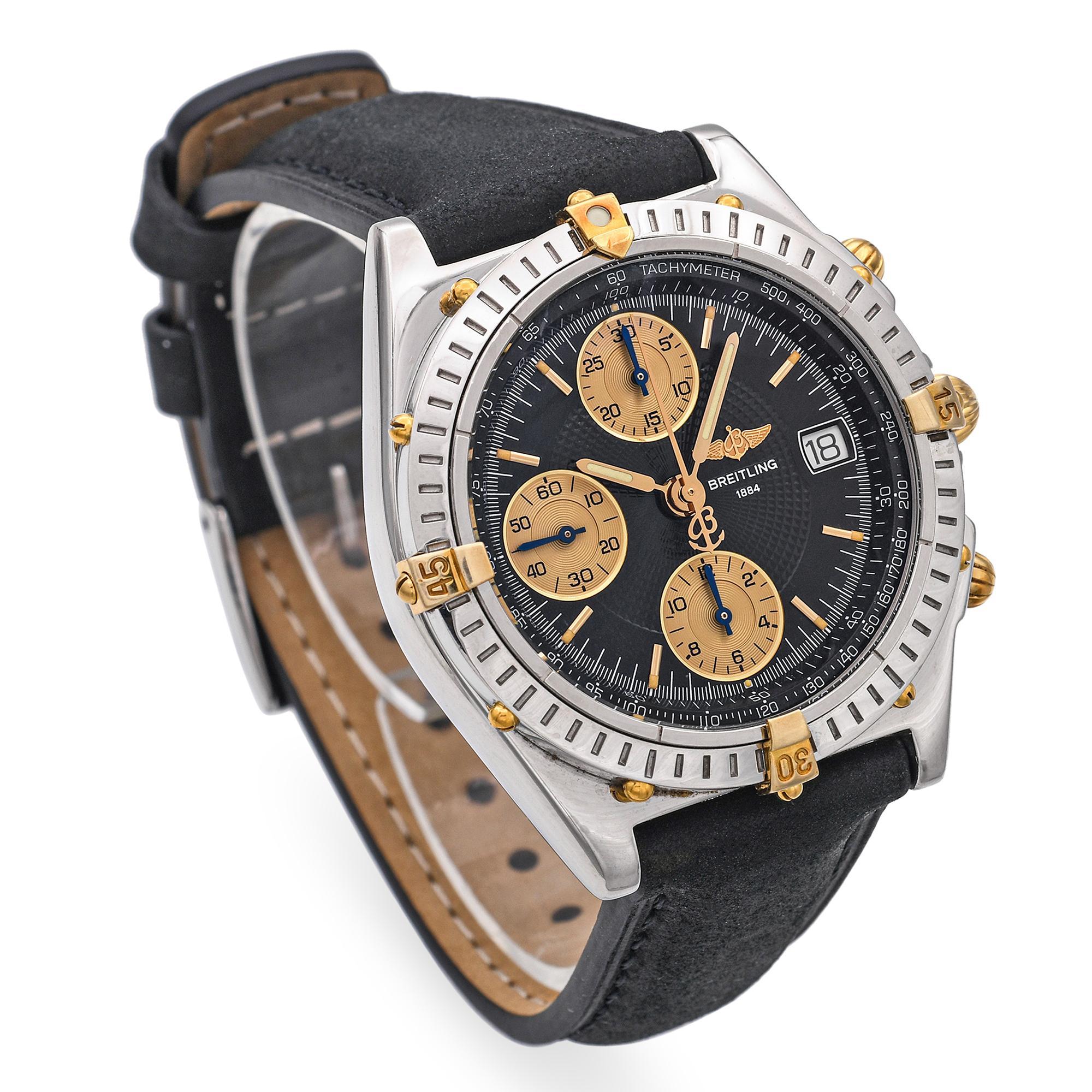 Breitling Chronomat Automatic Men's Watch Ref. B13050.1 im Zustand „Gut“ im Angebot in New York, NY