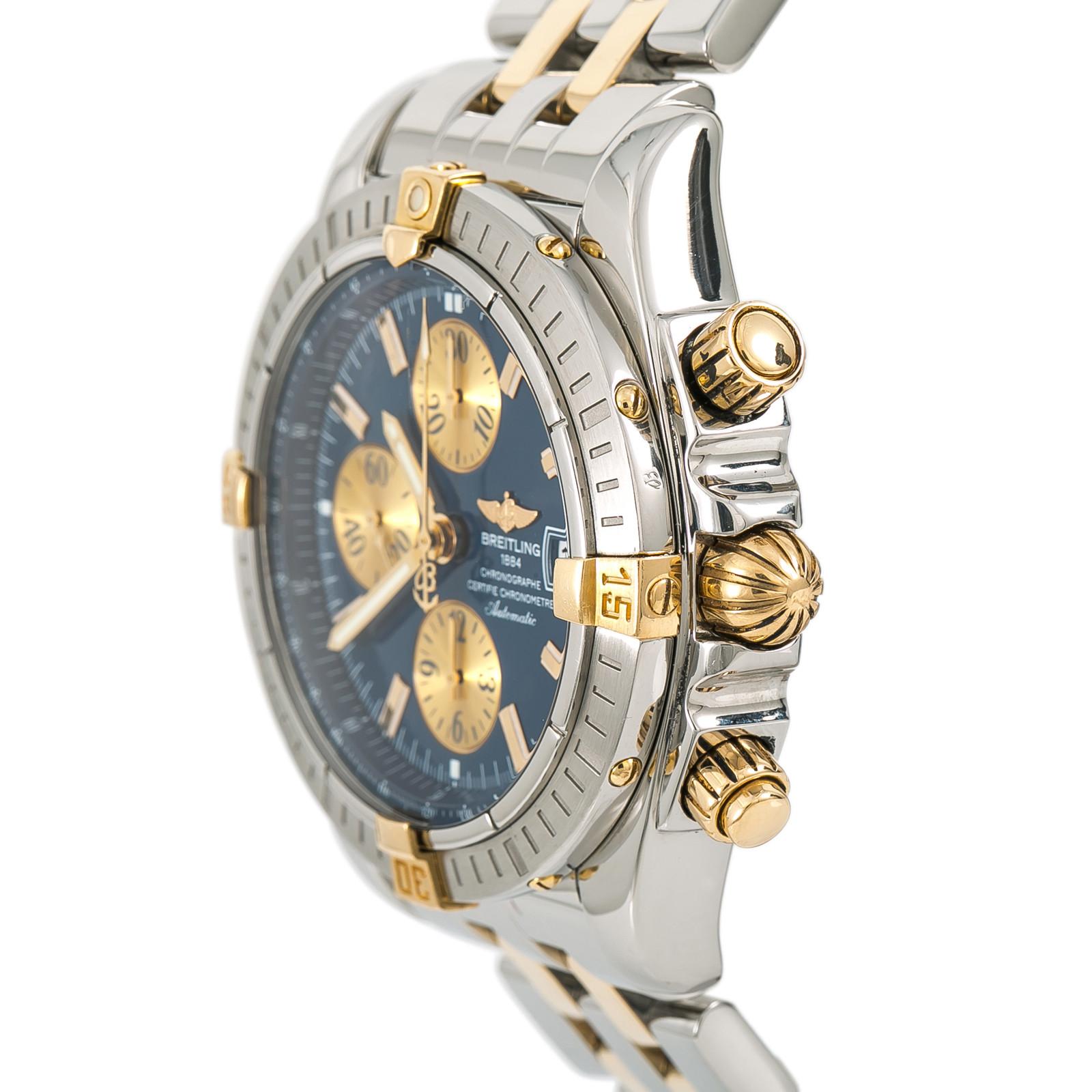 Breitling Chronomat B13356, Case, Certified and Warranty In Excellent Condition In Miami, FL