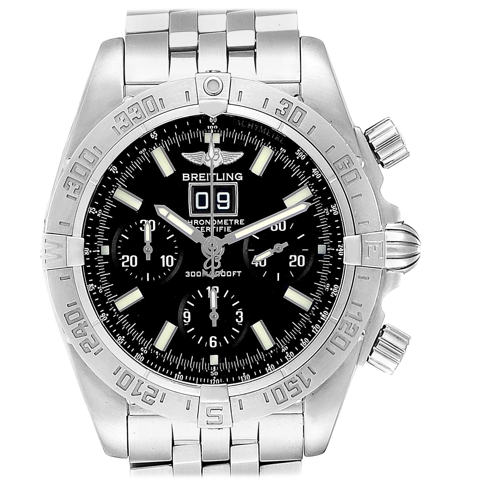 Breitling Chronomat Blackbird Chronograph Steel Men’s Watch A44359