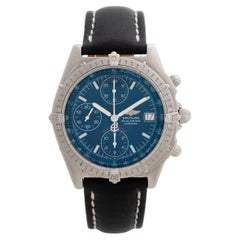Breitling Chronomat Blackbird Ref A13050, 39mm Case, Brushed Stainless Steel...