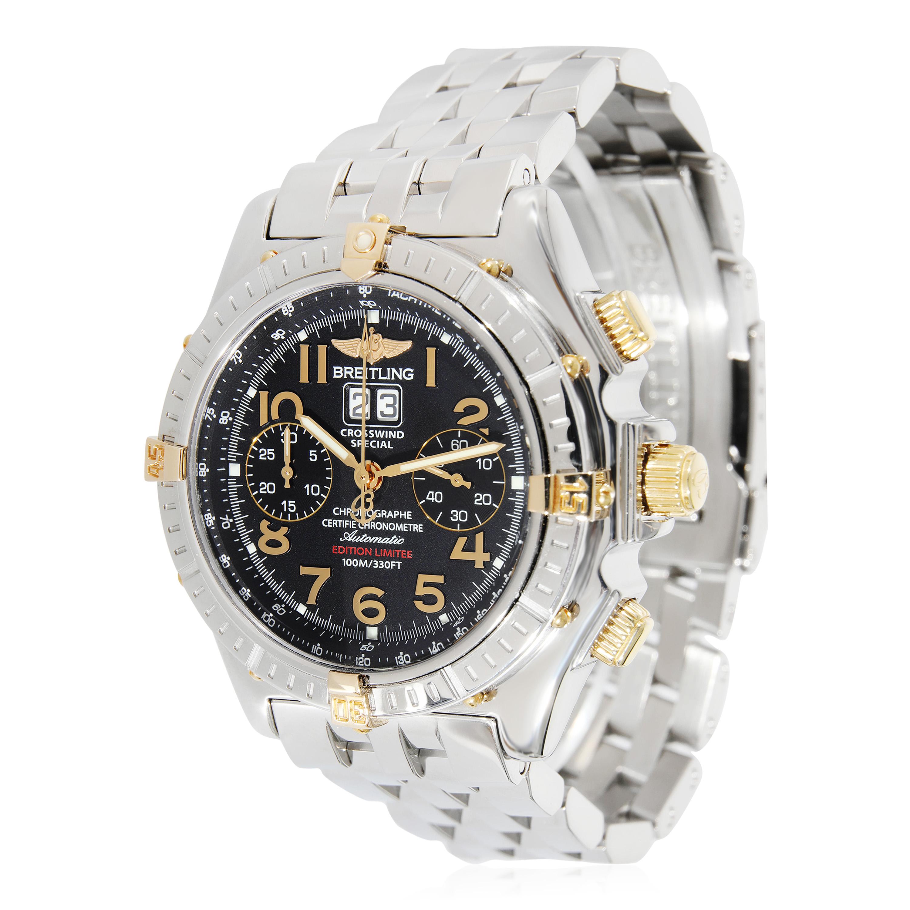 Breitling Chronomat Crosswind B4435612/B690 Herrenuhr aus 18kt Edelstahl/

SKU: 130699

PRIMÄRE DETAILS
Marke: Breitling
Modell: Chronomat Crosswind
Herkunftsland: Schweiz
Uhrwerk Typ: Mechanisch: Automatik/Kinetik
Jahr der Herstellung: