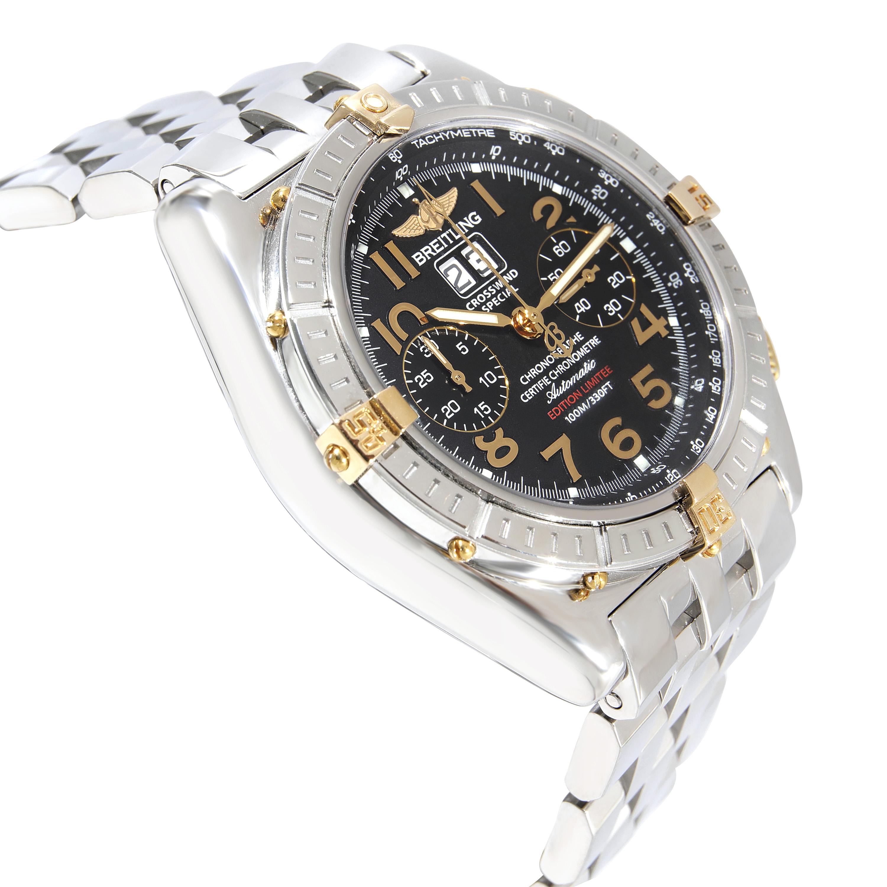 Breitling Chronomat Crosswind B4435612/B690 Herrenuhr aus 18K Edelstahl/ im Zustand „Hervorragend“ in New York, NY