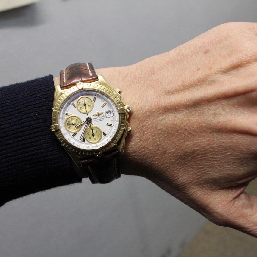 breitling evolution gold