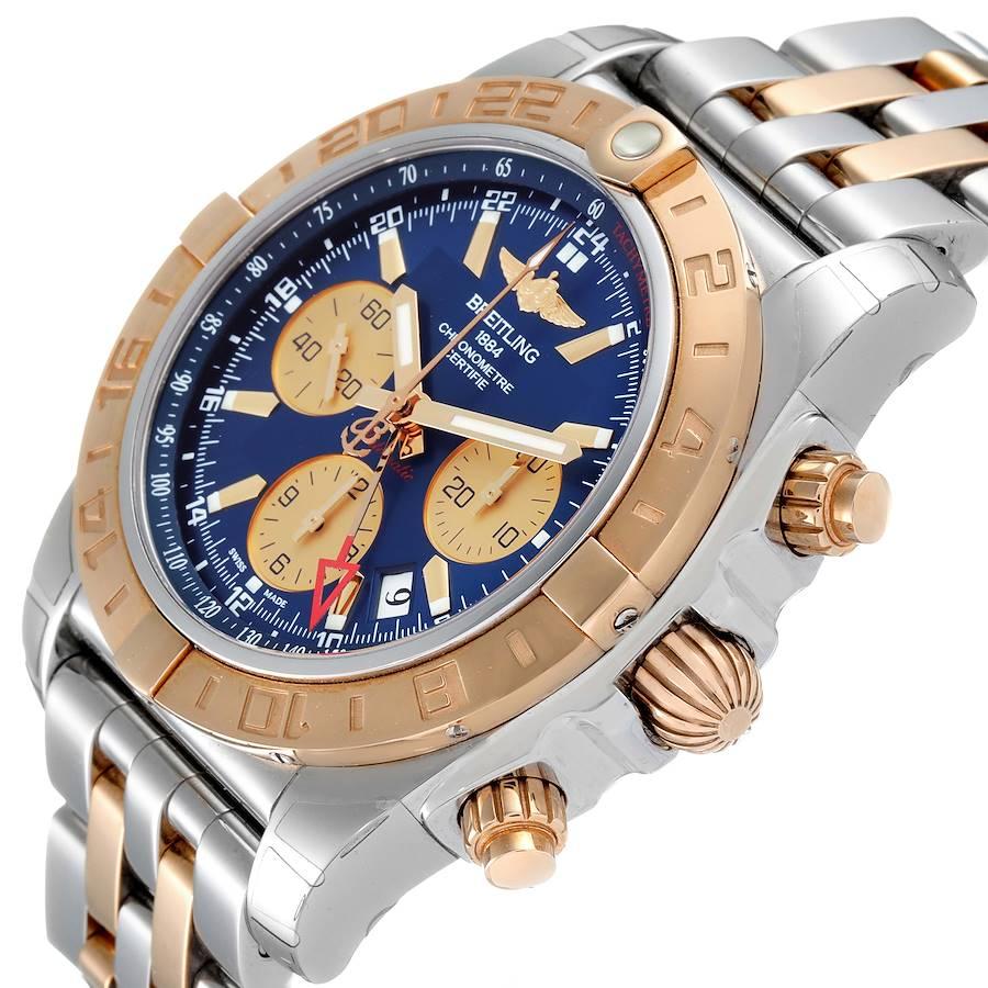 breitling chronomat 44 gmt rose gold