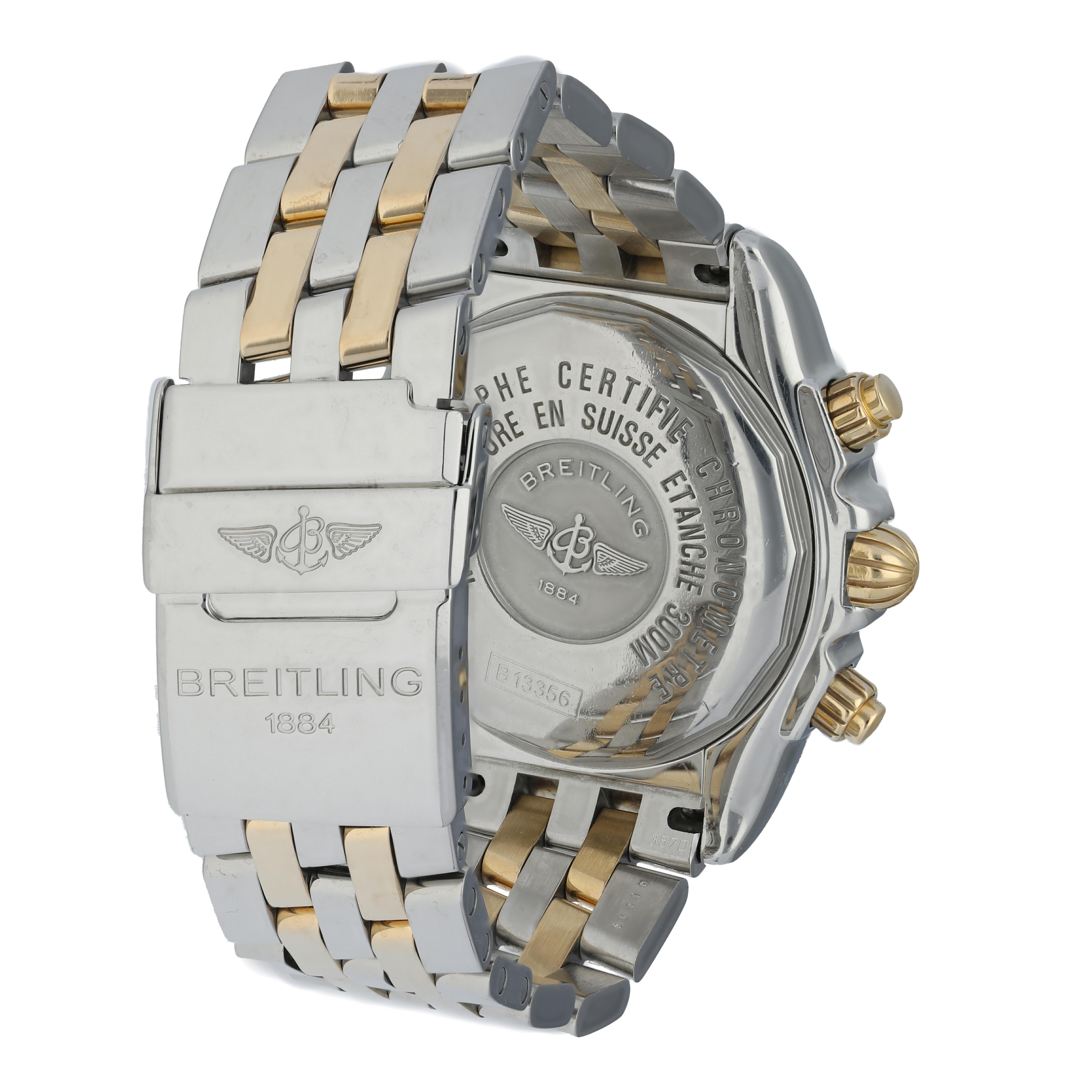 Breitling Chronomat Evolution B13356 Men's Watch Box Papers For Sale 1
