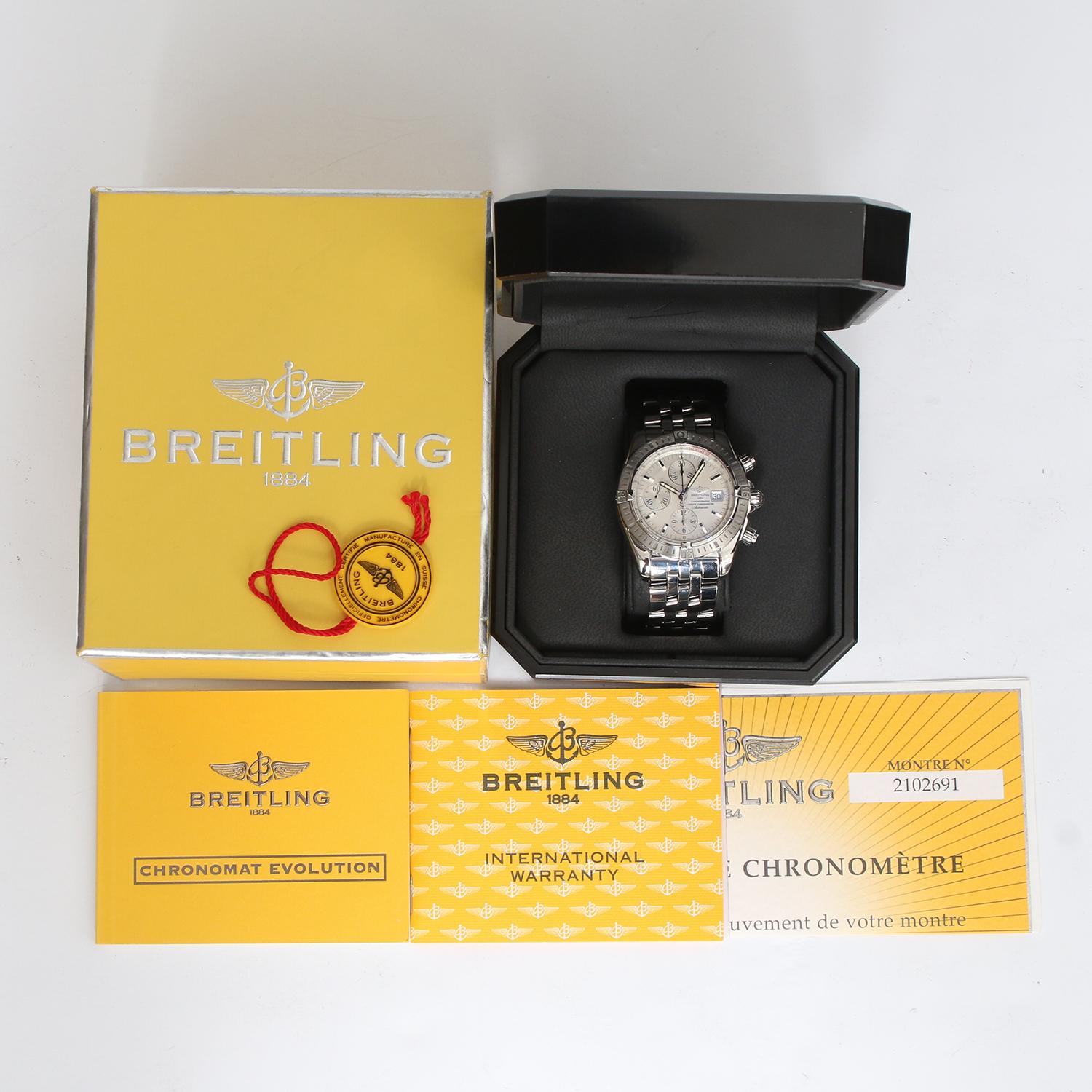 Herrenuhr A13356, Chronomat Evolution, von Breitling 2