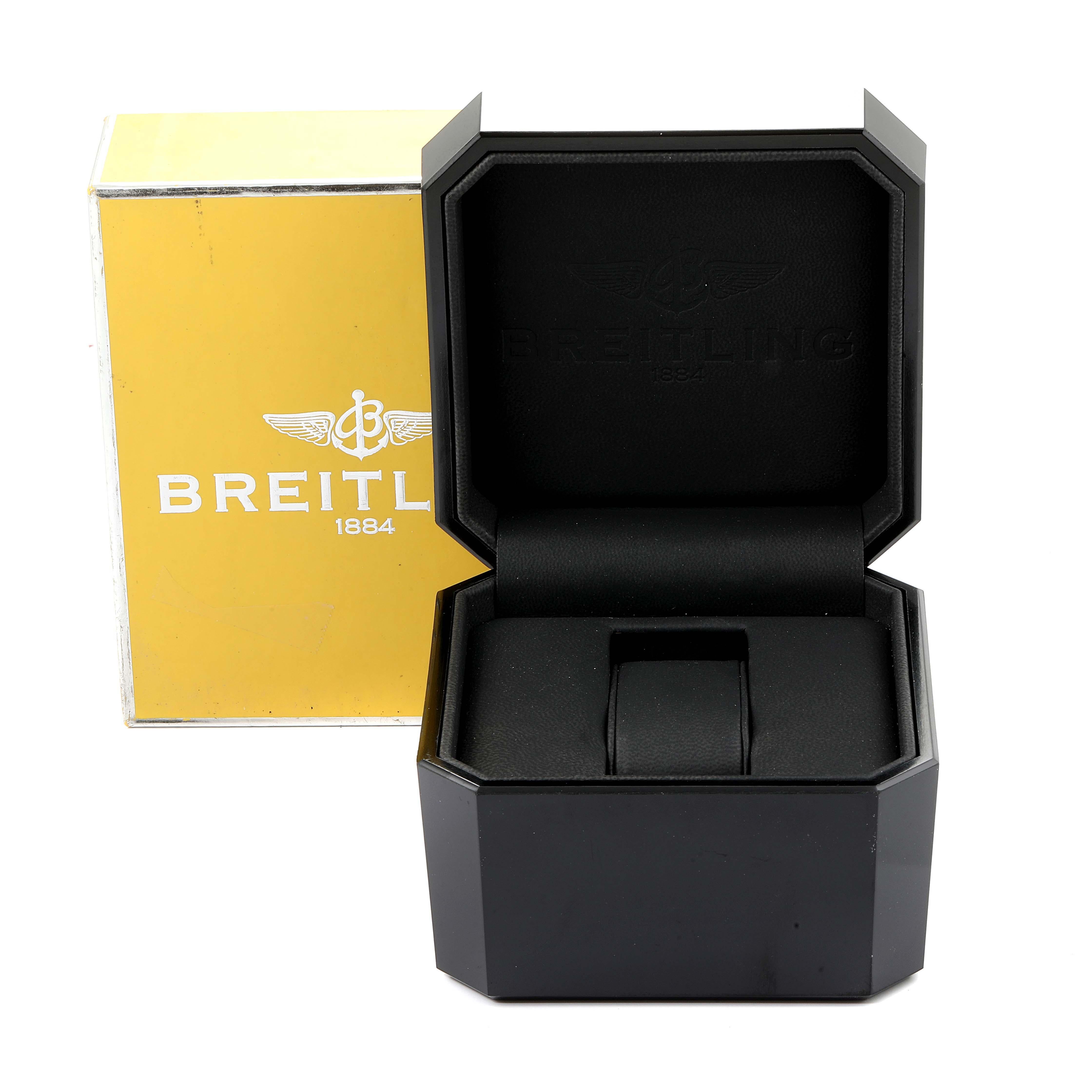 Breitling Chronomat Evolution Steel Black Dial Steel Men's Watch A13356 7