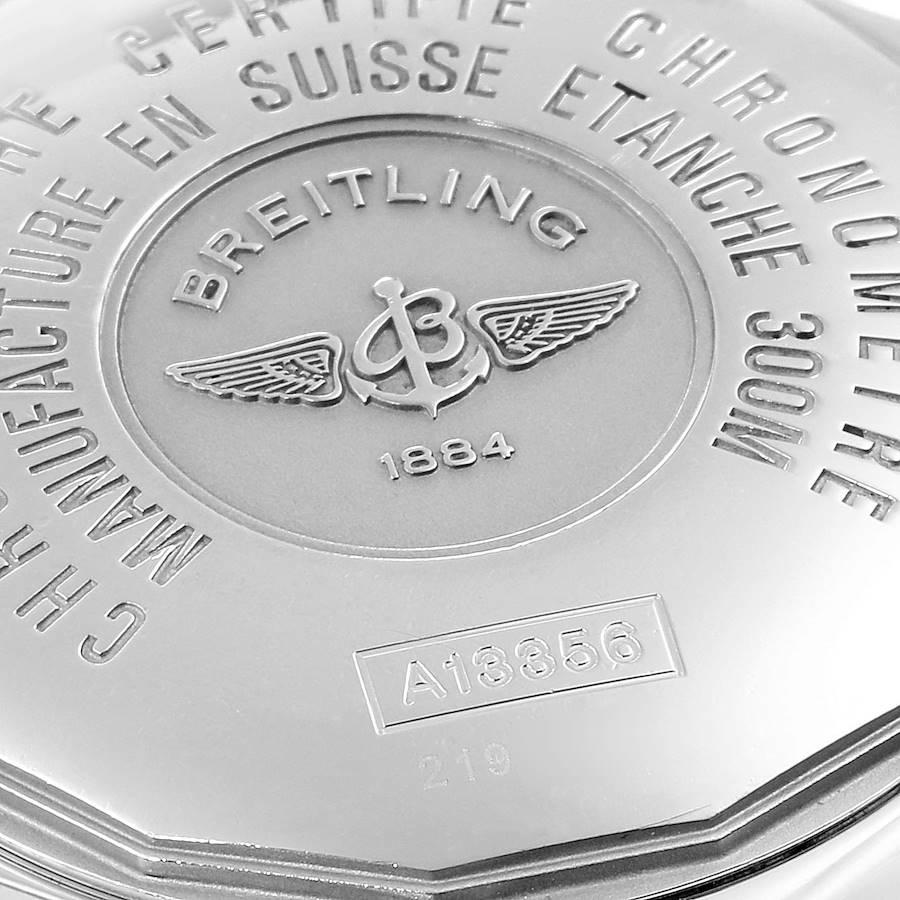 Breitling Chronomat Evolution Steel Black Dial Steel Men's Watch A13356 For Sale 1