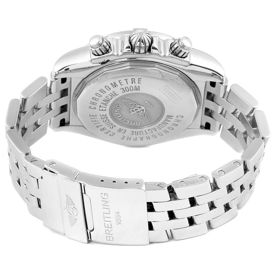Breitling Chronomat Evolution Steel Black Dial Steel Men's Watch A13356 For Sale 2