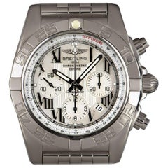 Breitling Chronomat Gents Steel Mother-of-Pearl Dial AB0110