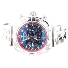 Breitling Chronomat GMT 47mm Watch with Wayne Gretzky Autographed Box