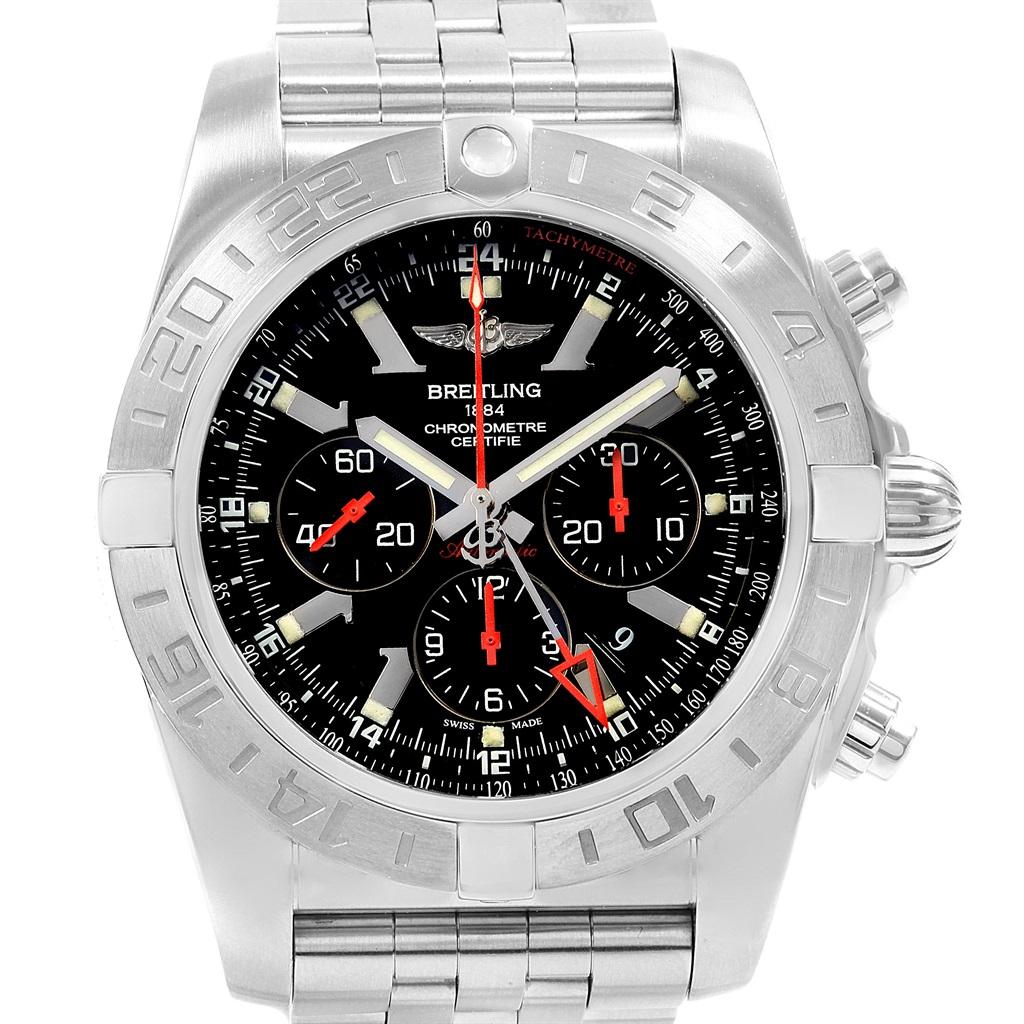 Breitling Chronomat GMT Black Dial Limited Edition Men s Watch