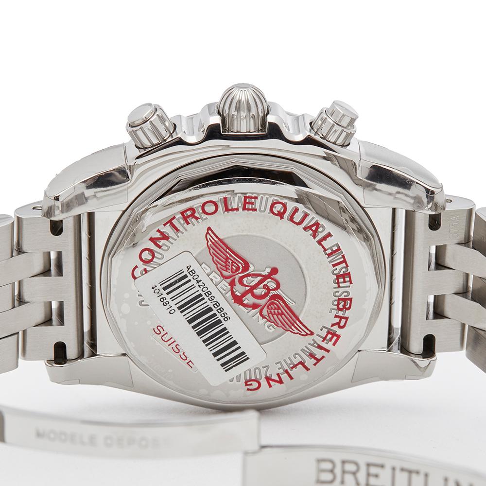 Breitling Chronomat GMT Stainless Steel AB0420B9/BB56 2
