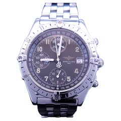 BREITLING Chronomat Longitude A20048 GMT gray Dial Automatic Men's Watch