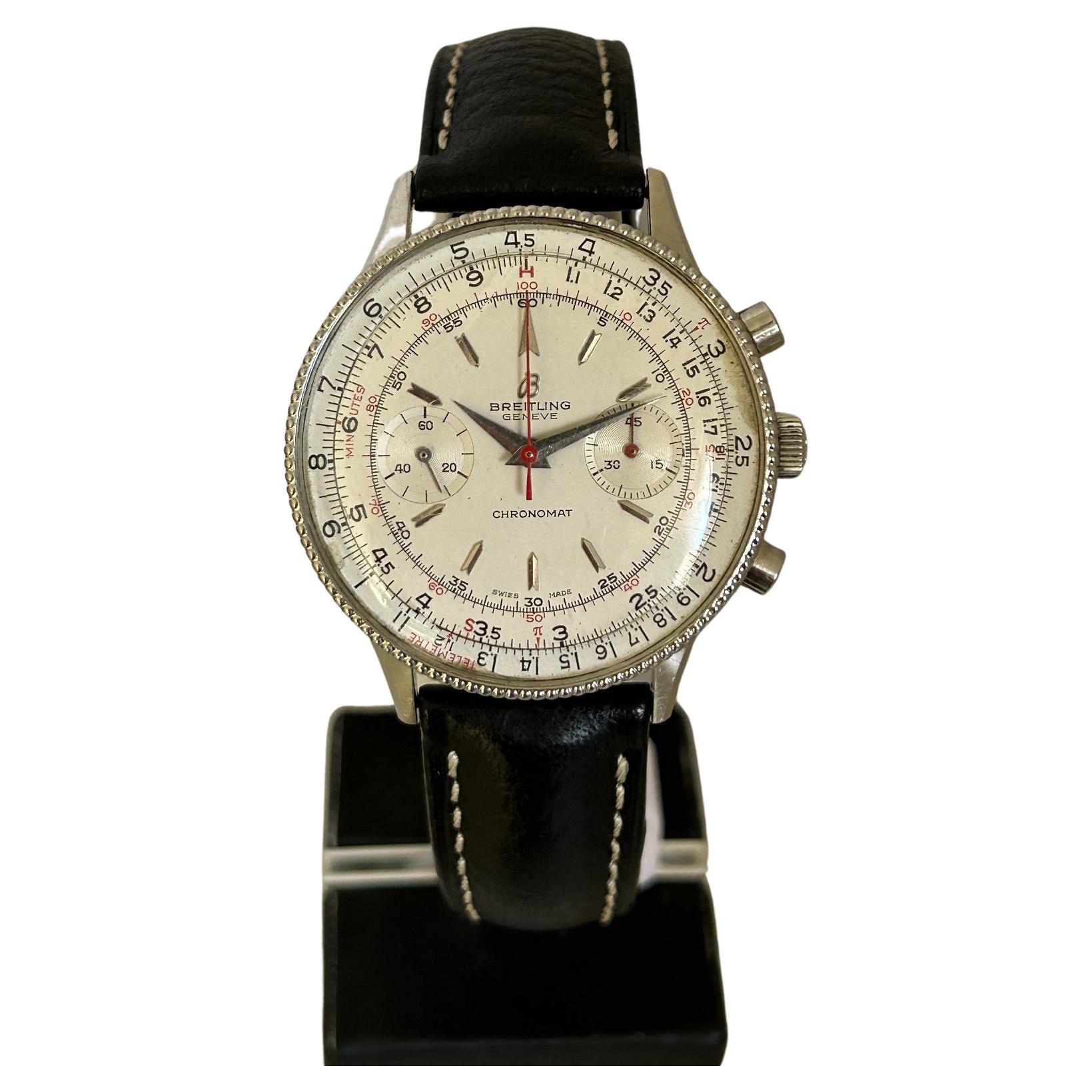 Breitling Chronomat ref 808 Wristwatch, 175 Manually Movement, Circa 1962.
