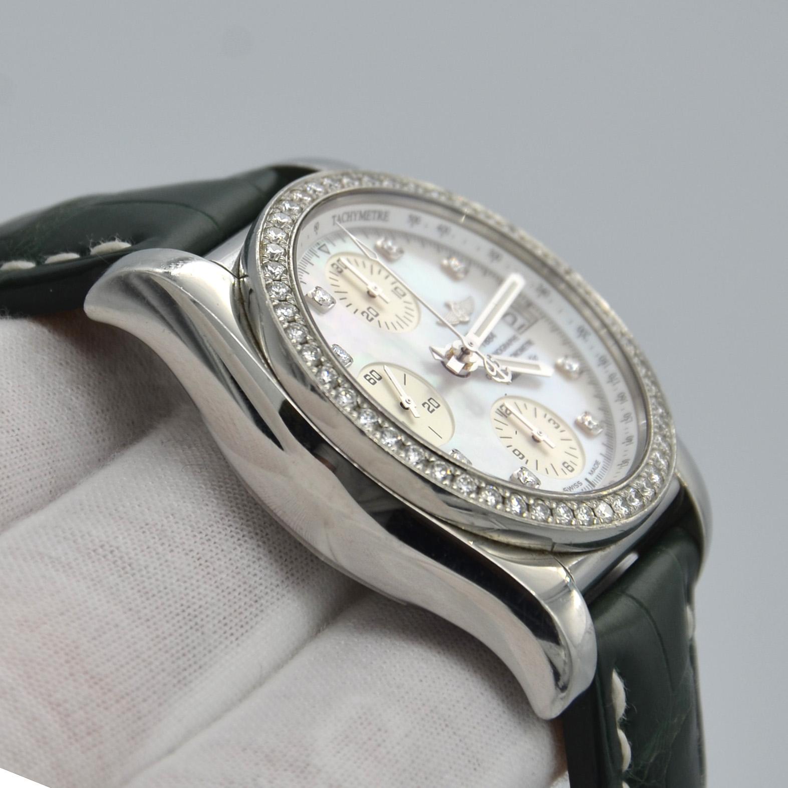 Breitling Chronomat, Referenznummer: A13310 im Zustand „Hervorragend“ im Angebot in New York, NY