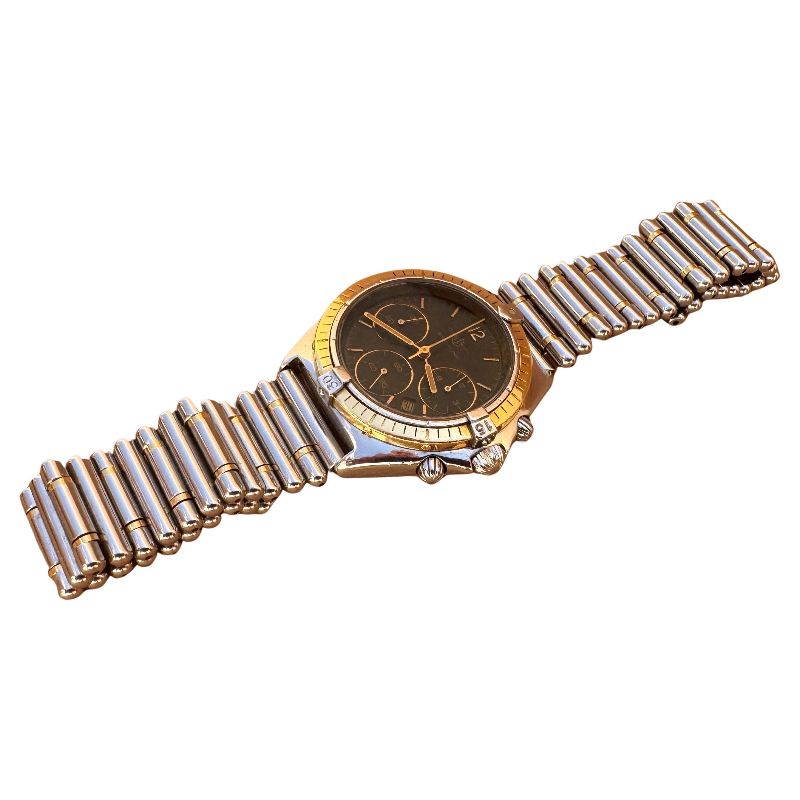 Breitling Chronomat Sextant 80350 Oro 18 carati  Lunetta D55045 Orologio da uomo in vendita