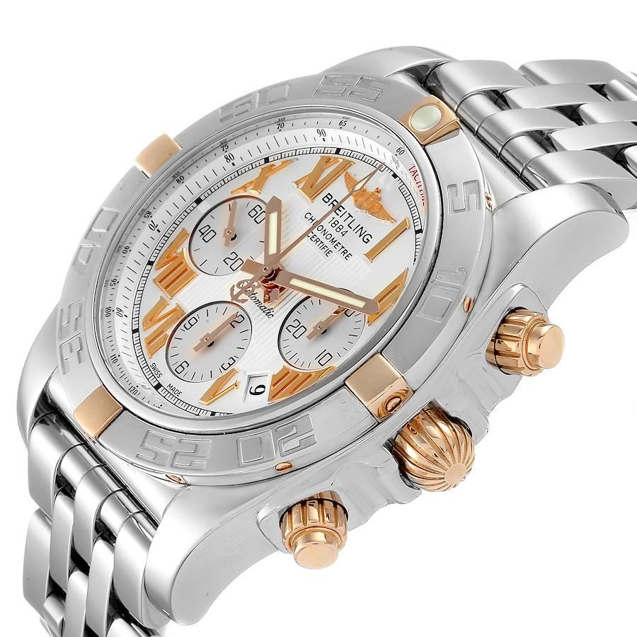 breitling gold and silver