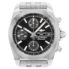 Breitling Chronomat Steel Automatic Black Ladie Watch W1331012/BD92-385A New B/P