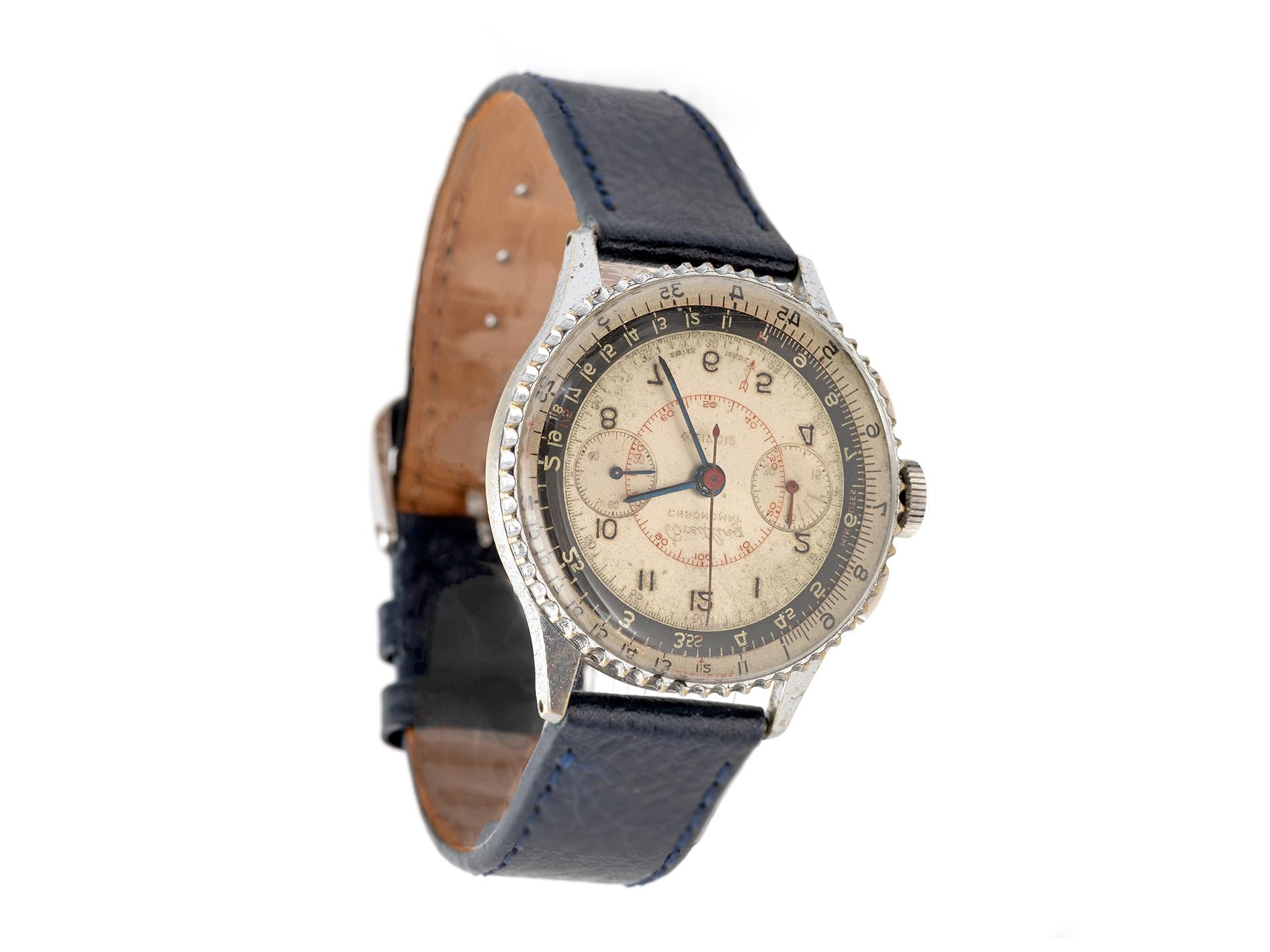 Cronógrafo Breitling Chronomat de acero - Años 40 4