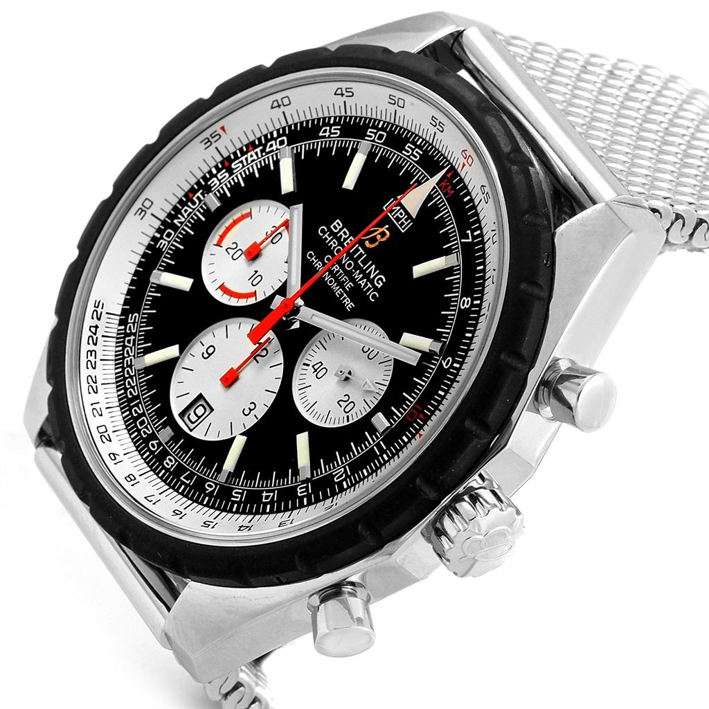 Breitling Chronomatic Chronograph Steel Men's Watch A41360 2