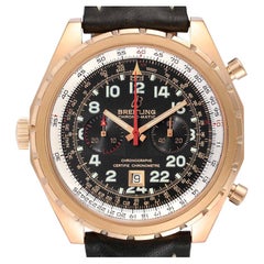 Chronomatic Limited Edition Roségold Uhr von Breitling H22360 Box
