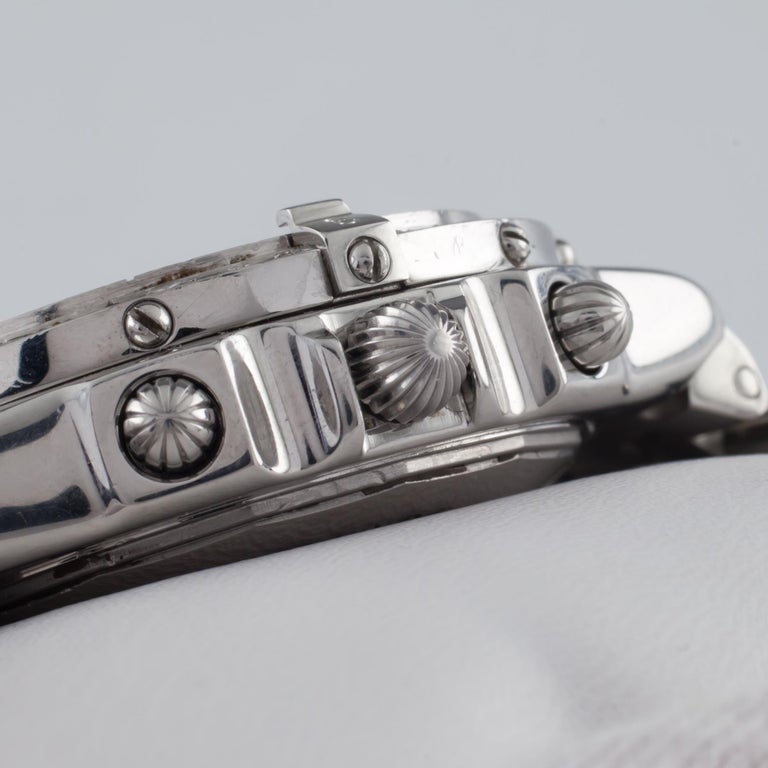 Breitling Chronometre Longitude SS Automatic Men's Watch A20348 w/ Diamond Bezel For Sale 2