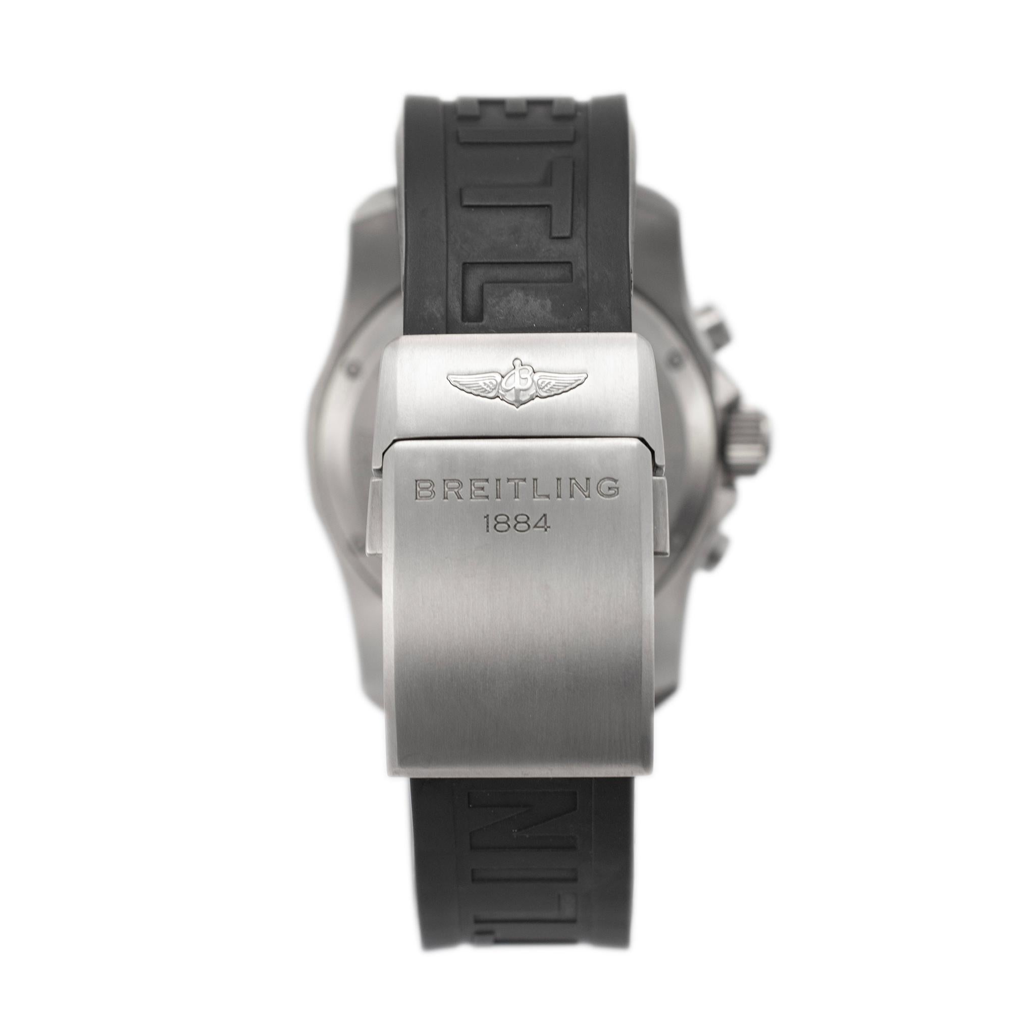Breitling Cockpit B50 Chronograph 46MM EB5010 Digitale Quarz- Titanuhr 1