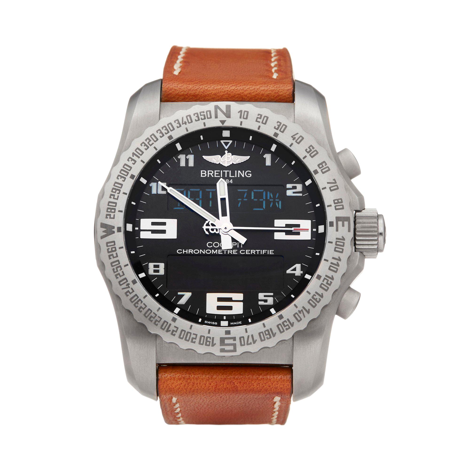 Breitling Cockpit B50 Chronograph Titanium EB501022/BD40 Wristwatch